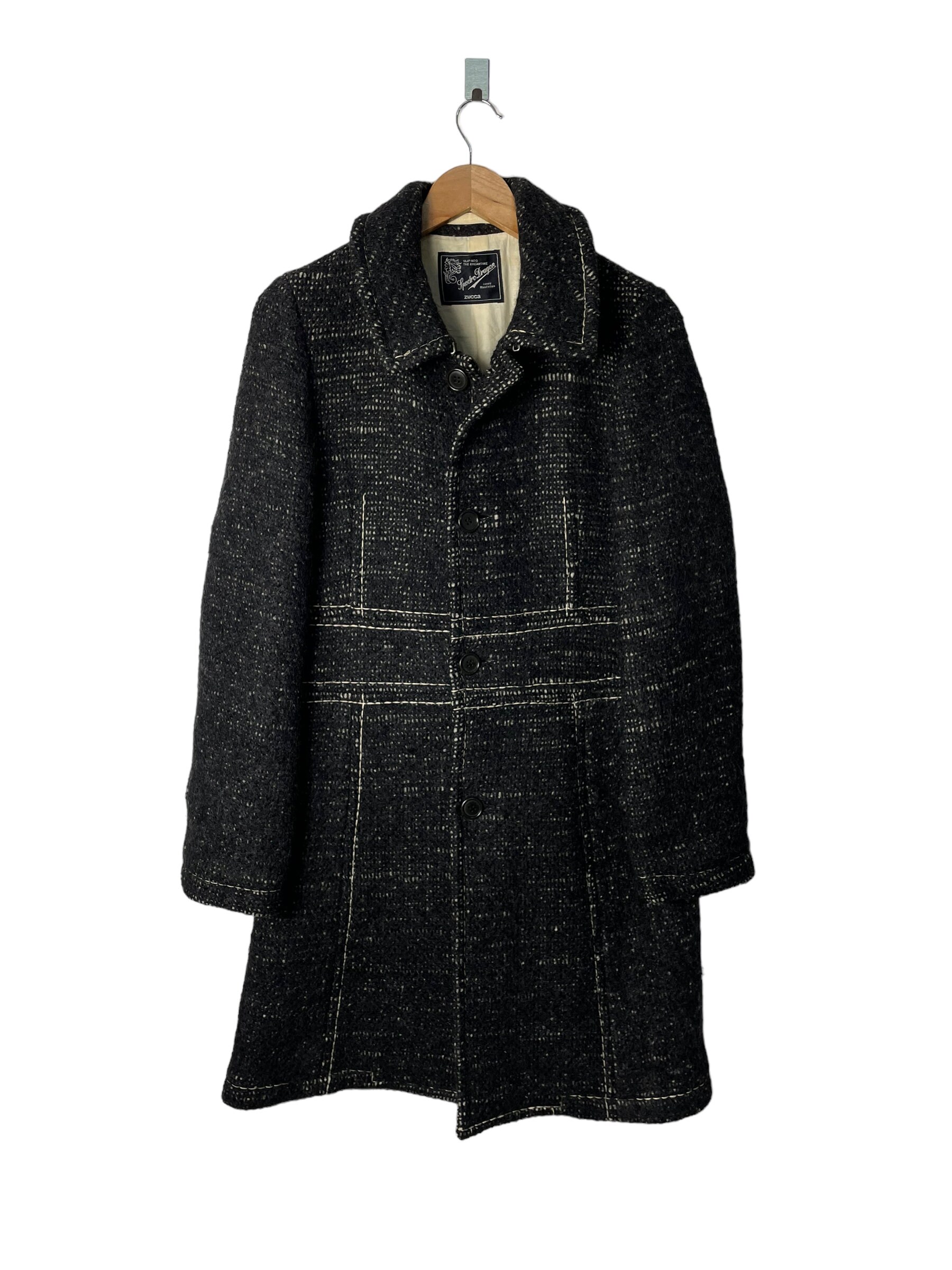 ジャケット・アウター Cabane de zucca wool p coat short length Cabane de zucca wool p coat short length 【公式通販】
