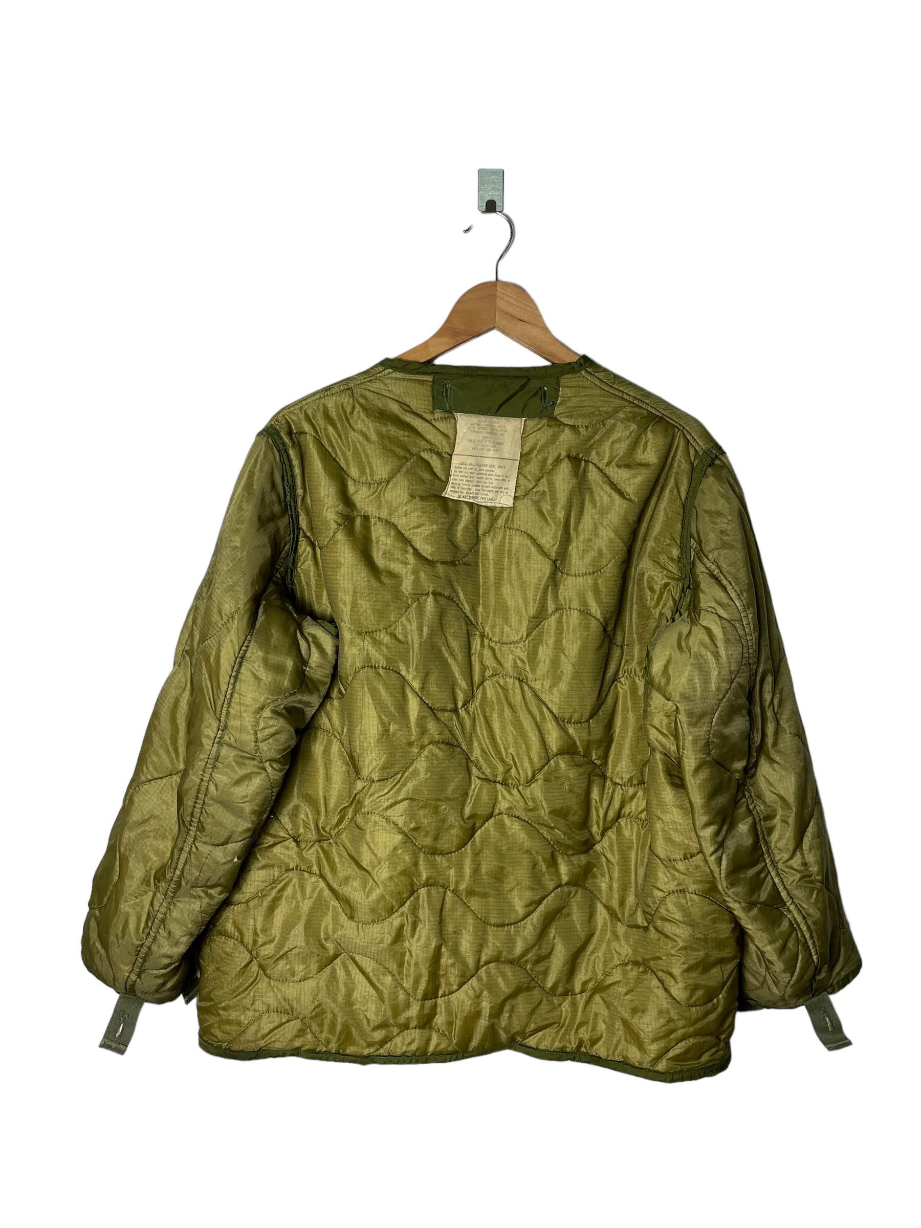 Vintage Padded Lining Army Jacket Military Style Streetwear Fashion Quilted  Inner Lining PG2 - Etsy