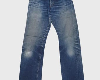 サイズ30 デニム ダメージ加工 日本製ブランド - Etsy 日本