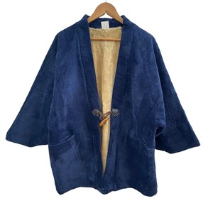 Kimono imbottito Hanten giapponese Pelliccia Giappone Streetwear