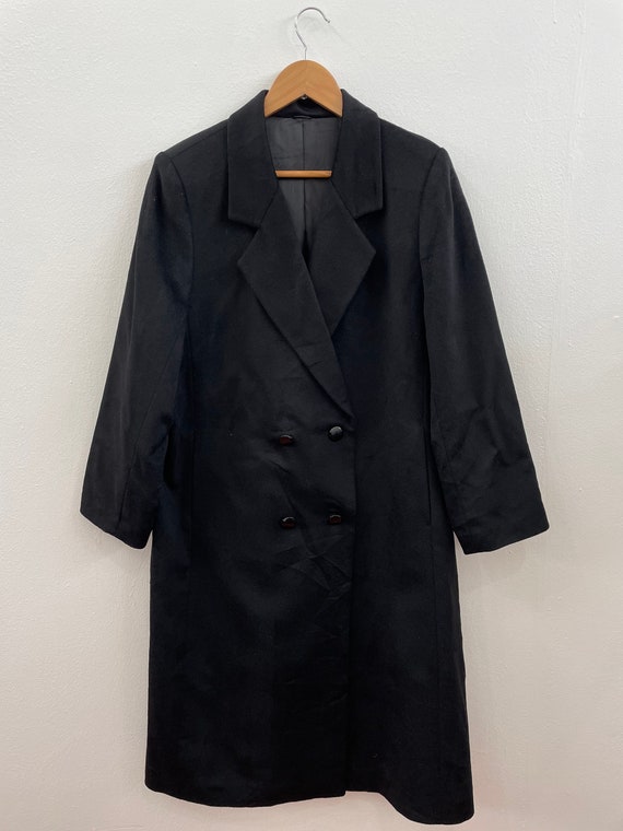 Vintage Per Valentino Pure Cashmere Coat Overcoat… - image 3