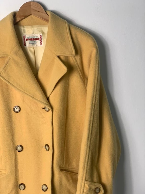 Vintage Mcgregor Wool Coat Jacket Overcoat Winter Jacket