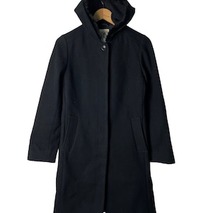 Vintage Michel Klein Wool Hoodie Jacket Hoodie Overcoat pg37