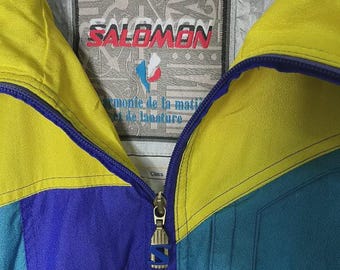 Vintage Salomon Ski Jacket Multicolor Winter Wear - Etsy