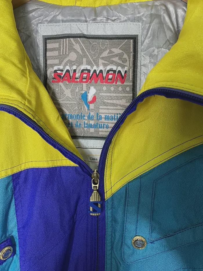 Vintage Salomon Ski Jacket Multicolor Winter Wear - Etsy
