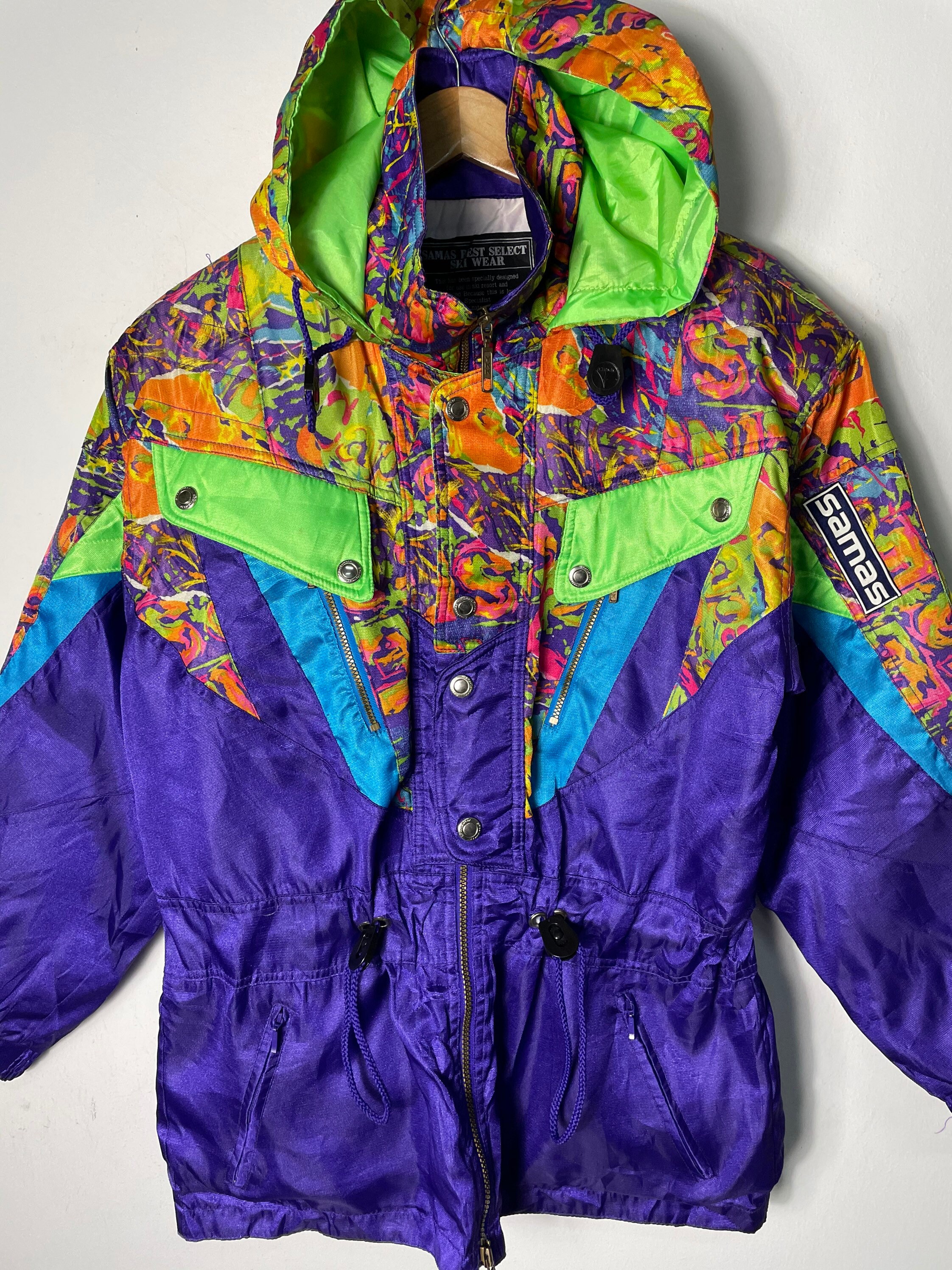 Samas Multicolor Ski Jacket Winter Wear 