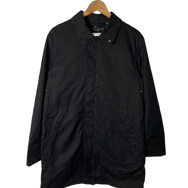 Christopher Lemaire x Uniqlo Black Fishyail Parka Jacket