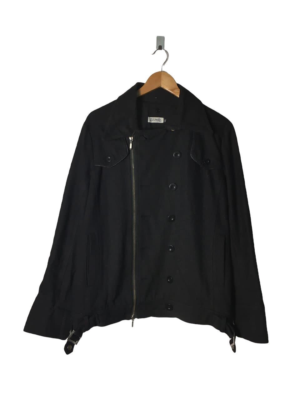 Rare Punk Jacket in the Attic Japanese Brand Asymmetrical