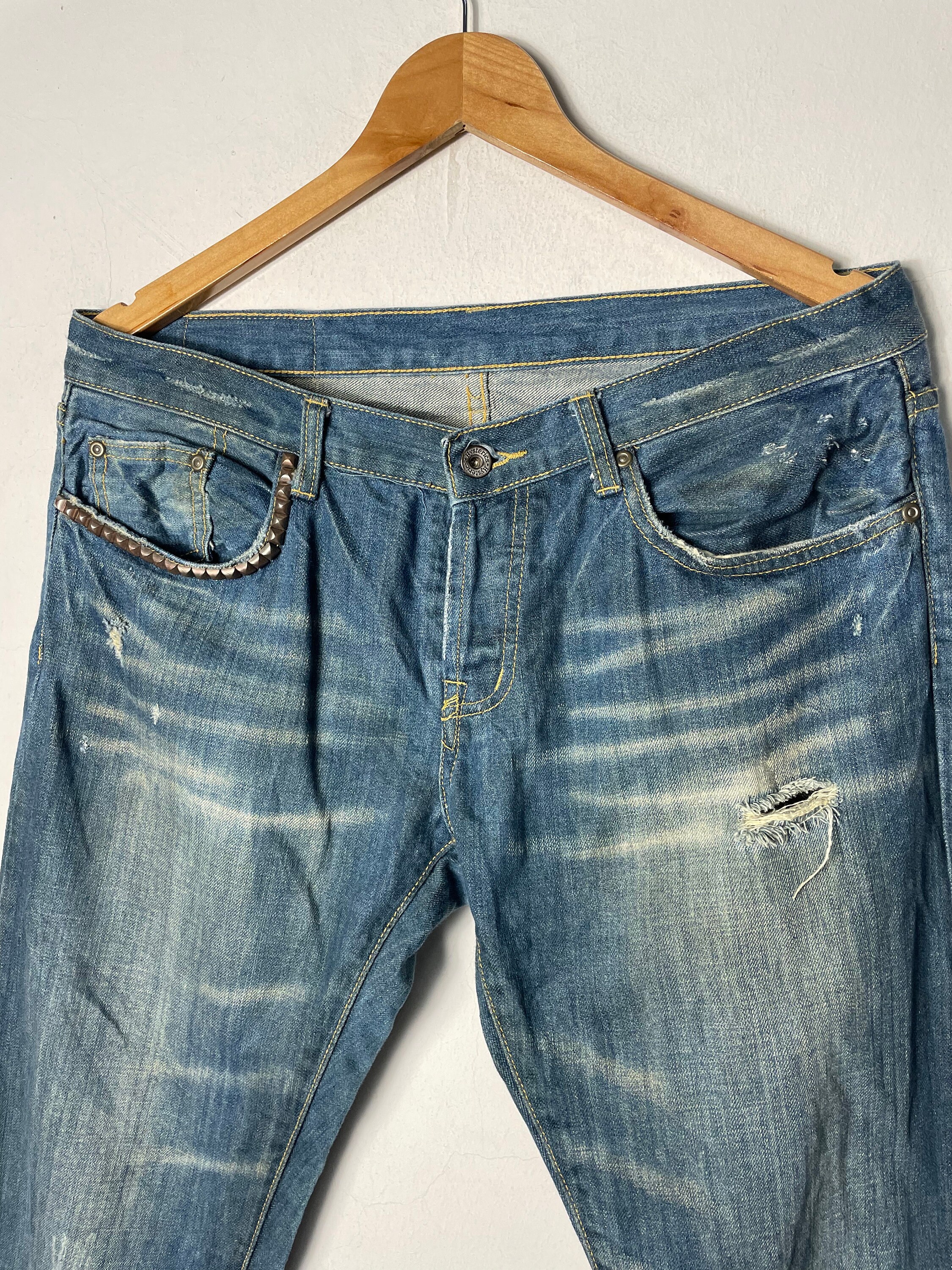 HYSTERIC GLAMOUR Andy Warhol デニムXXS 中古】ANDY WARHOL BY HYSTERIC GLAMOUR デニムパンツ アンディ