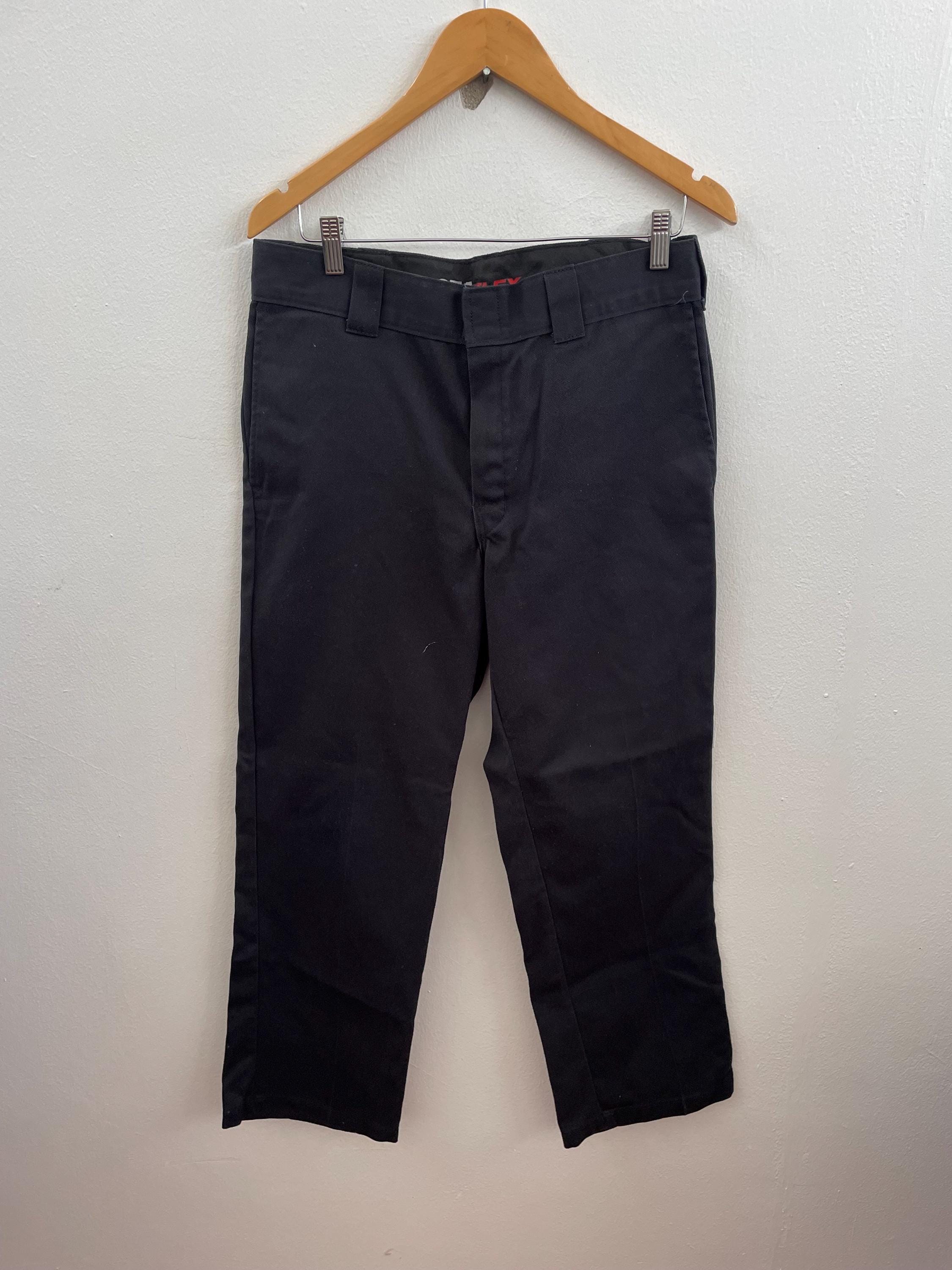 Vintage Dickies 874 Straight Fit Black Work Pants Workwear Sz 33