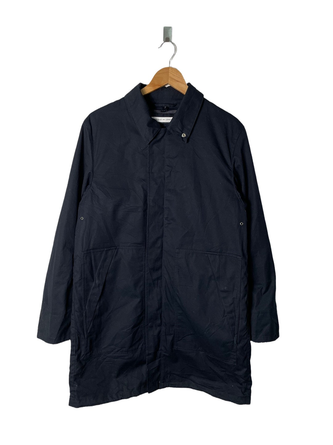 Christopher Lemaire X Uniqlo Navy Blue Fishtail Parka Jacket