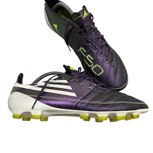 RARE Adidas F50 Adizero Leder Schuhe: Messi, David Villa - 11US