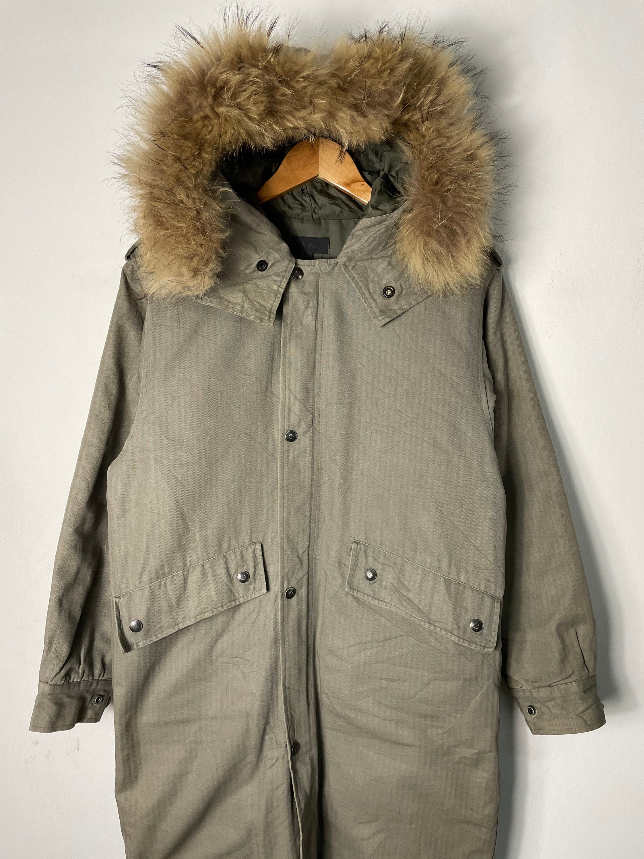 90s フランス製 A.P.C. Coating Zip Up Parka 2 il_fullxfull.3851239003_jagd.jpg