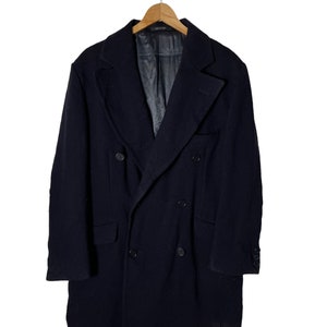 90s Armani Overcoat - Etsy