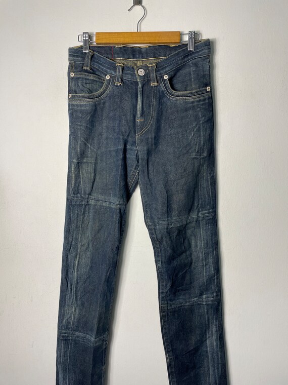 Vintage Levis single R Patchwork Style Jeans W32 - image 4