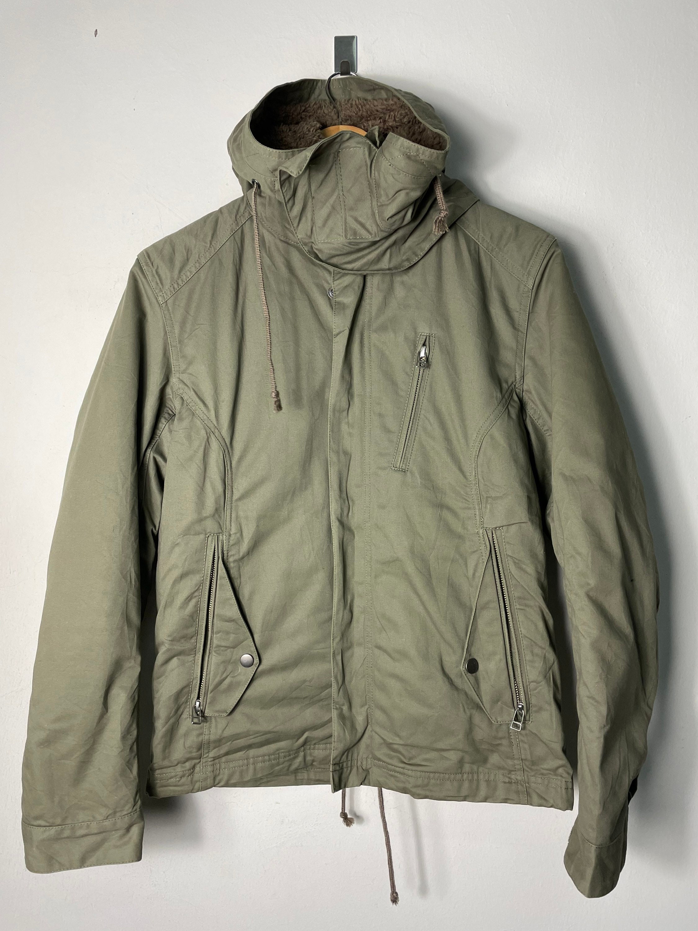 Rare Hare Japan Hoodie Utility Military Jacket Japanese