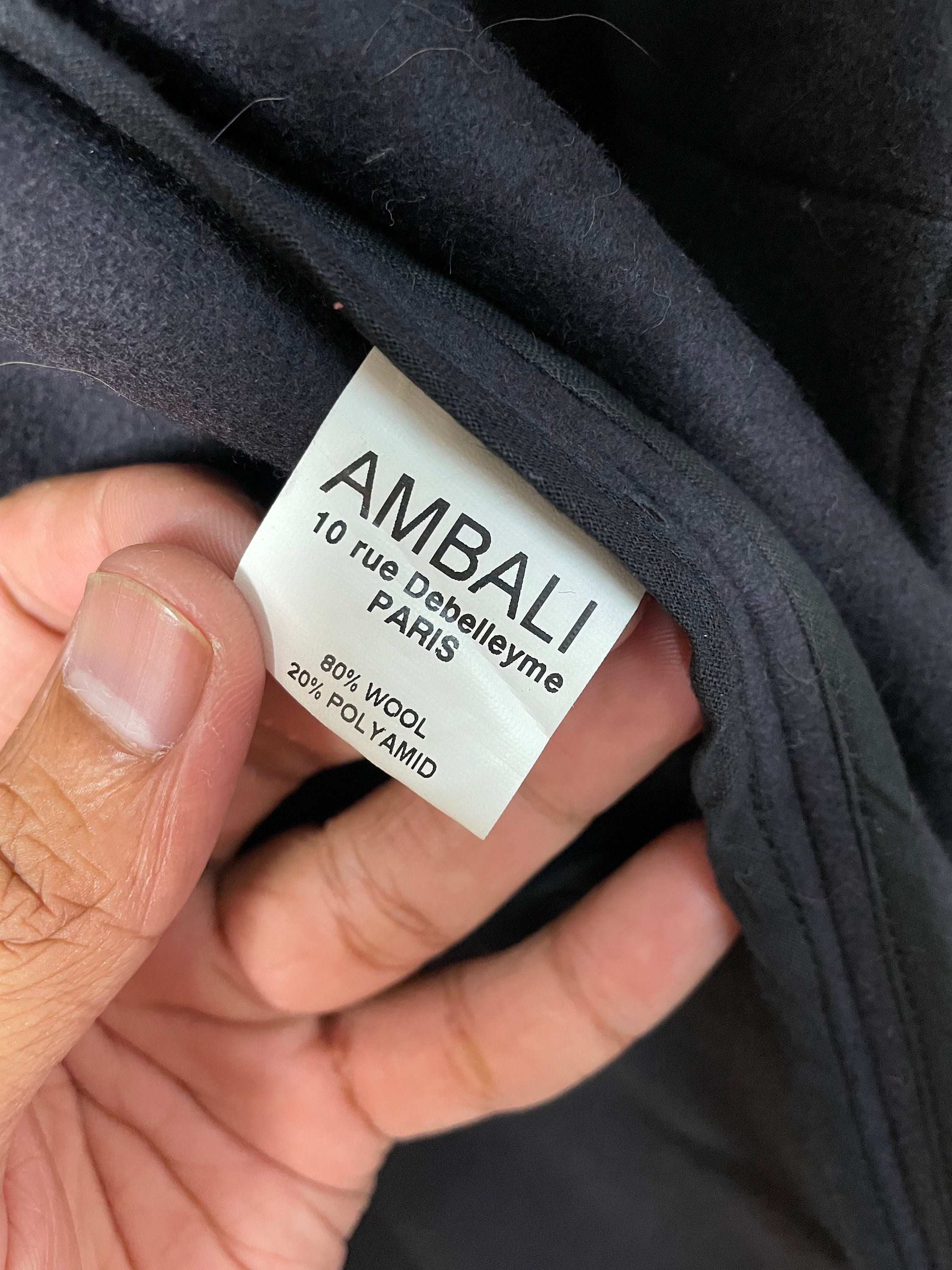 Buy Ambali Paris Wool Outerwear Coat Jacket Cloaks Capes Online in