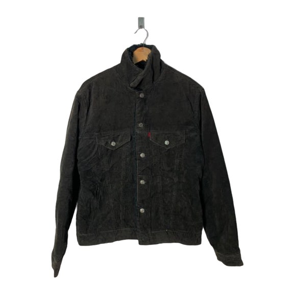 Edwin Black Trucker Corduroy Velvet 