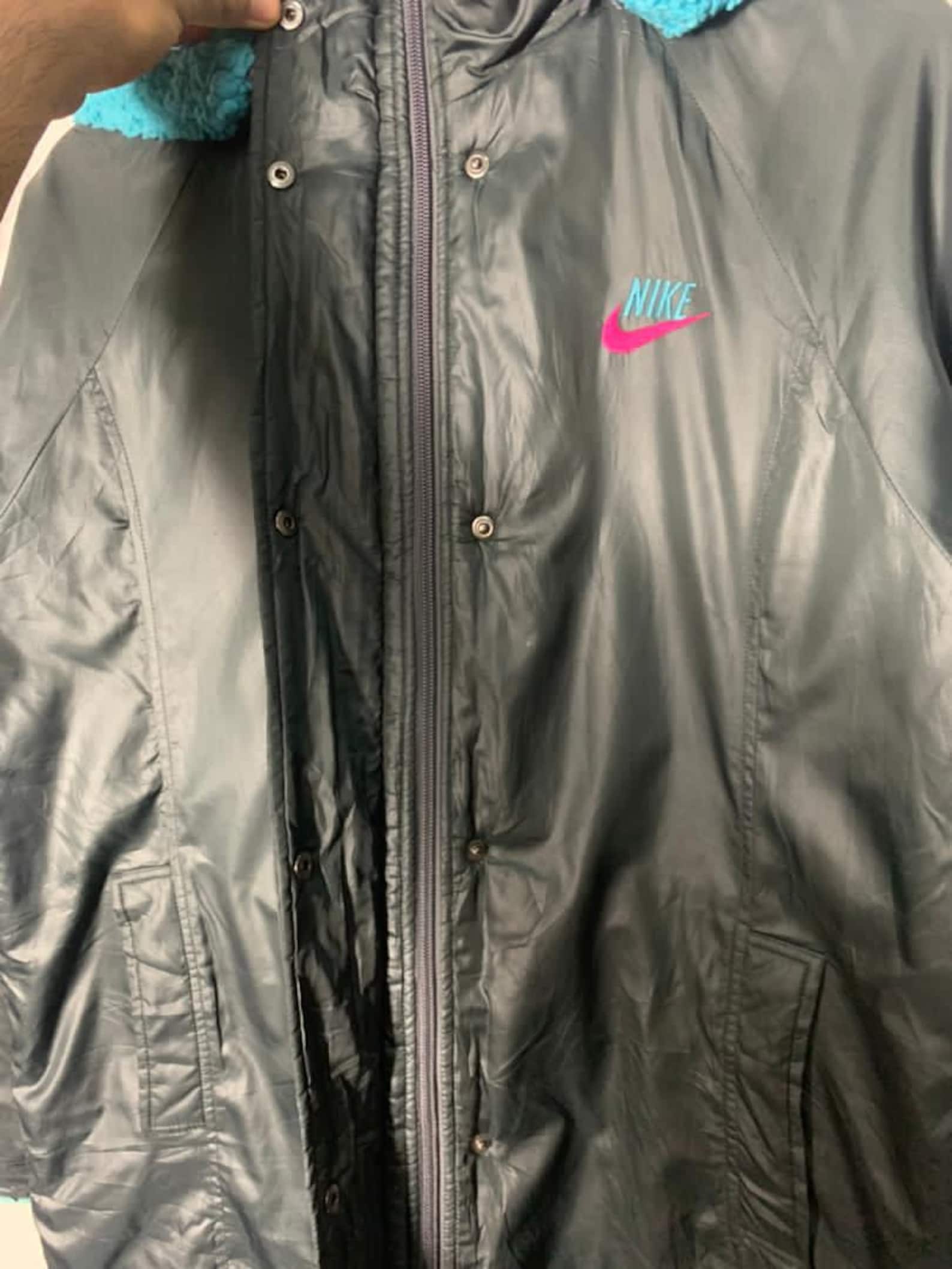 nike long football jacket