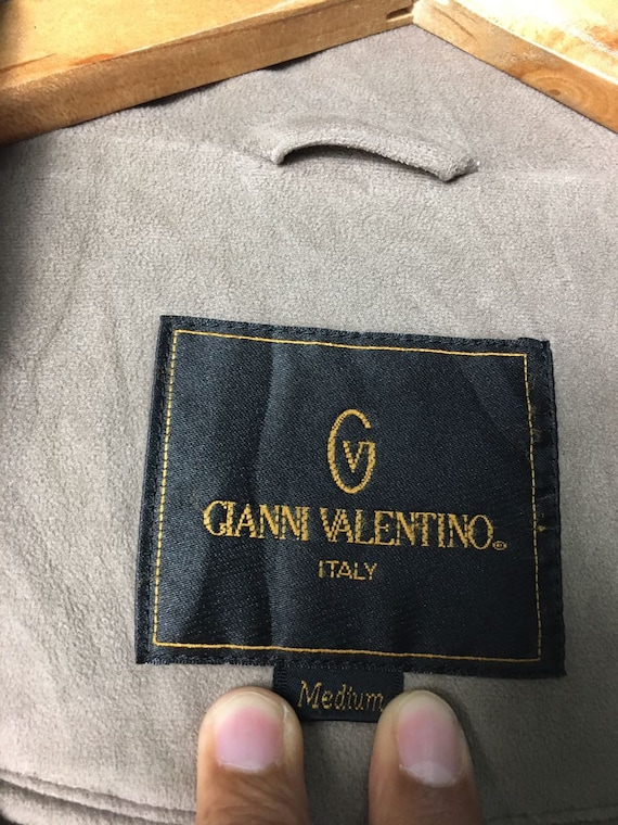 Vintage Gianni Valentino Suede Velvet Style Multi… - image 3