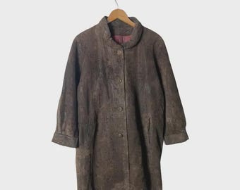 Vintage Japanese Suede Leather Jacket