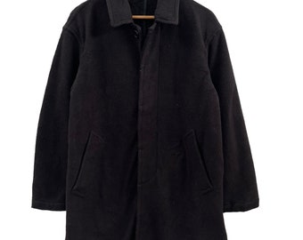 Beams Plus Wool Overcoat - Long Jacket Outerwear