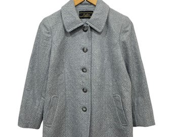 Vintage Loro Piana Wool Coat: Leilian Japan Designer Jacket