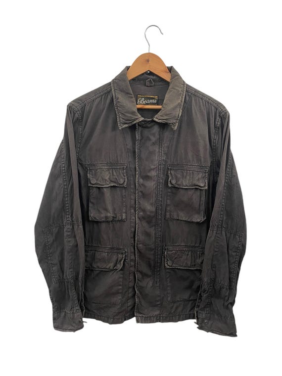 Beams Plus Japan Utility Multipocket Jacket Cargo… - image 1