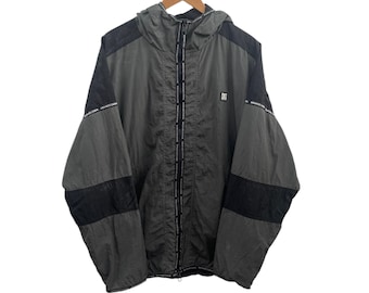 Vintage DCShoecausa Dc Shoe Usa Skateboarding Windbreaker Jacket sz L