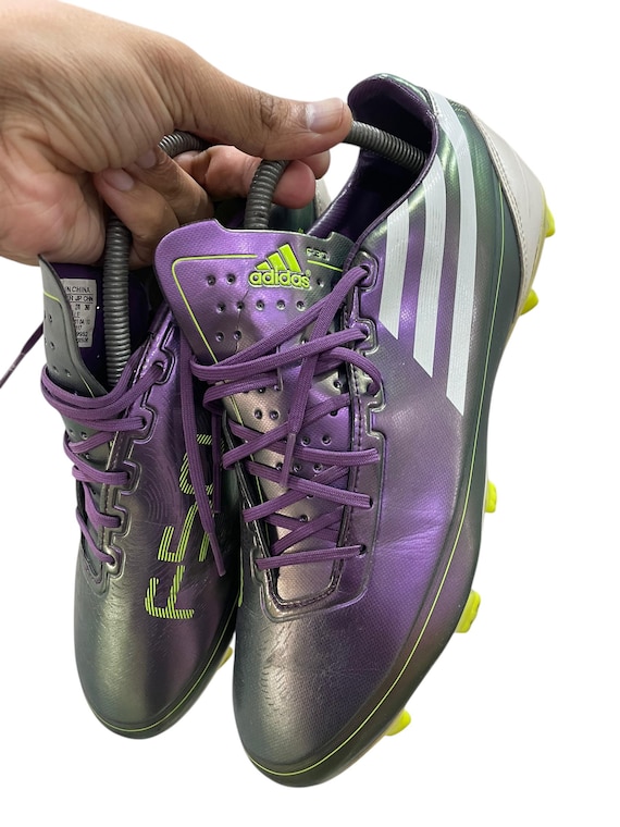 Rare Adidas F50 purple chameleon Adidas F50 Adizero Leather Chameleon Purple Football Cleats  main image 4