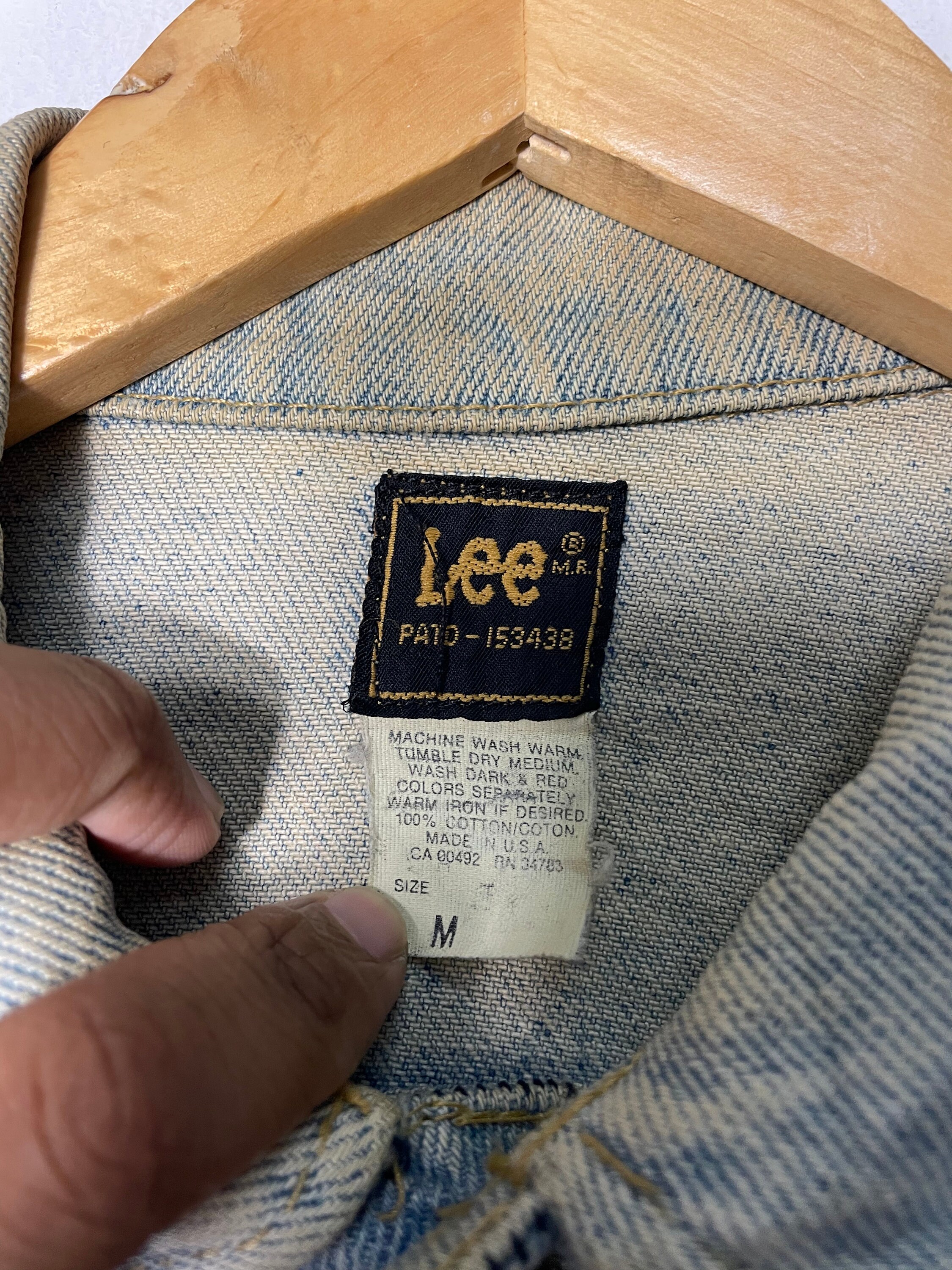 Vintage Lee Riders Denim Trucker Jacket - Etsy