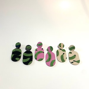 Plantain Earring | Andy Warhol Inspired Earring | Artsy Jewelry | Gift for Art Lover | Wearable Art | Pop Art Earrings | Food Jewelry