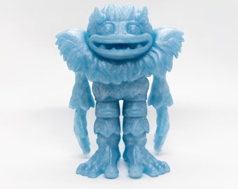 3D gedruckter Yeti – Schreibtischdekoration