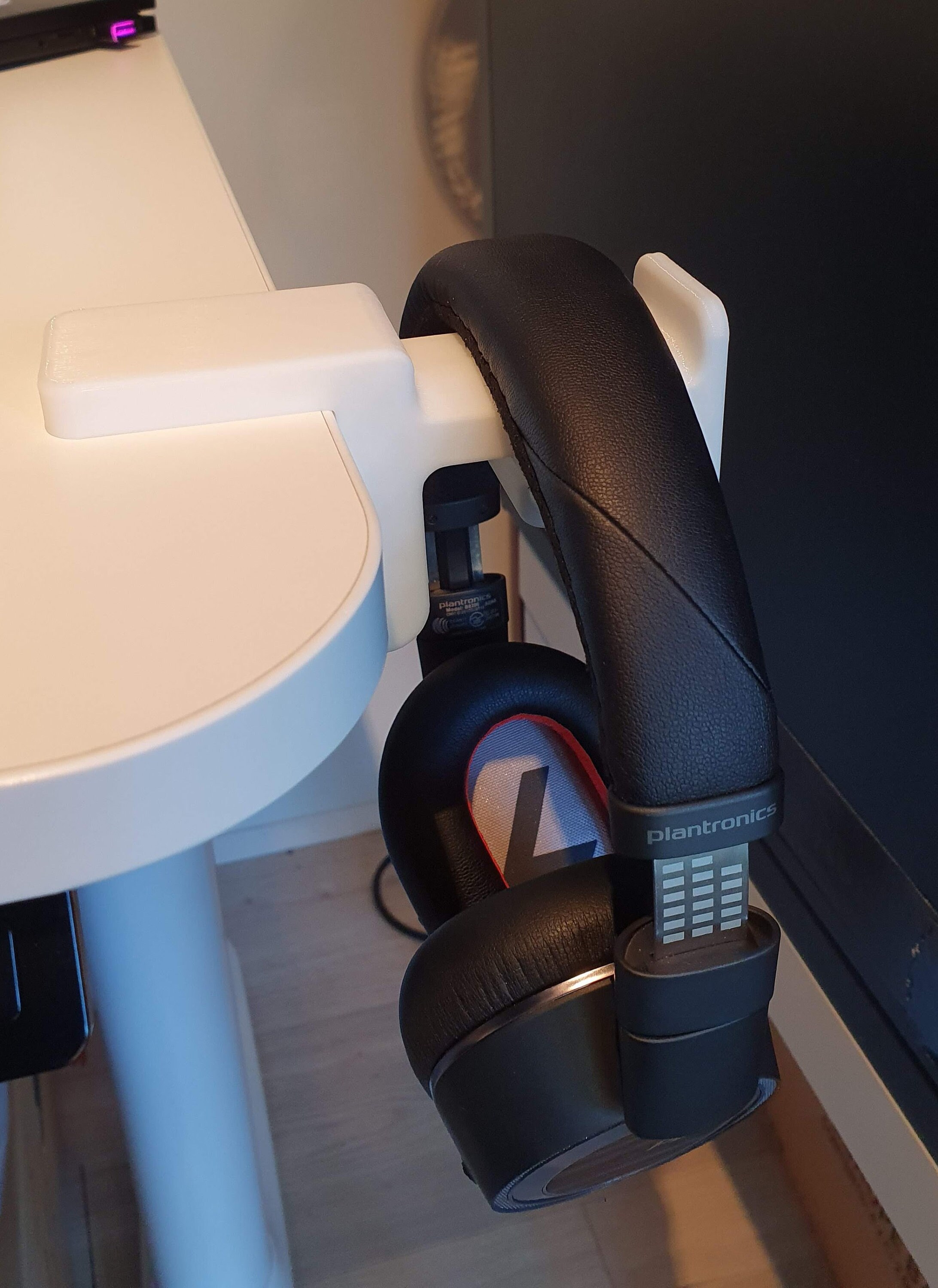 Headphone Holder Desk Clamp Style Multiple Colours 3D Etsy Ireland