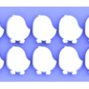 Baby chick cutter, 10 multi cookie cutter