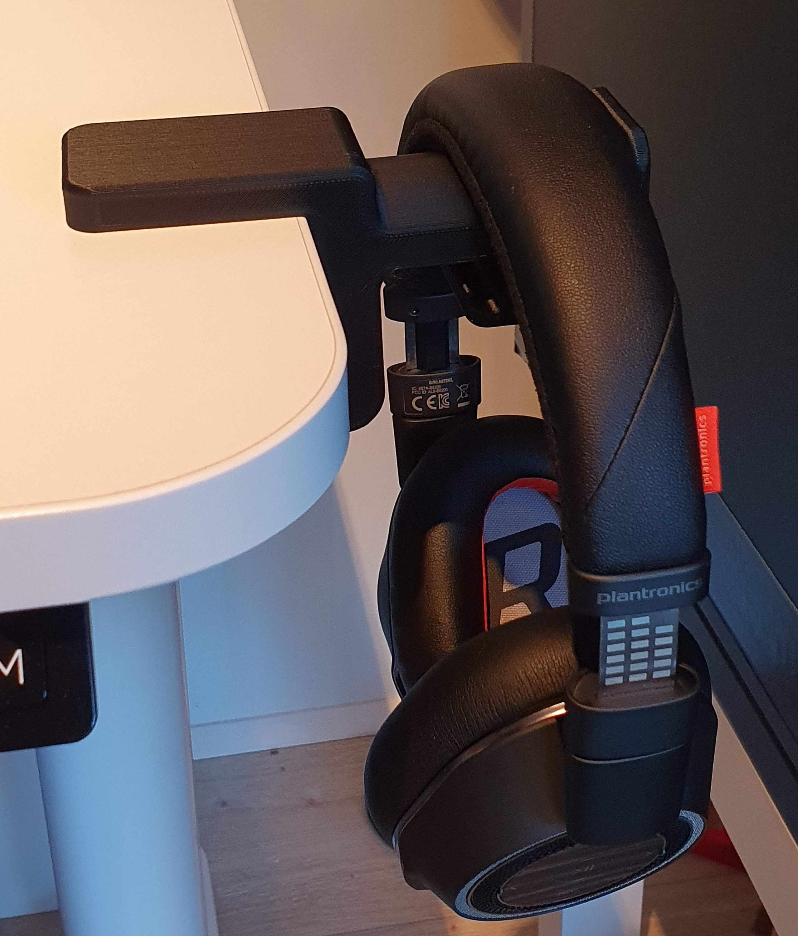 Headphone Holder Desk Clamp Style Multiple Colours 3D Etsy Ireland