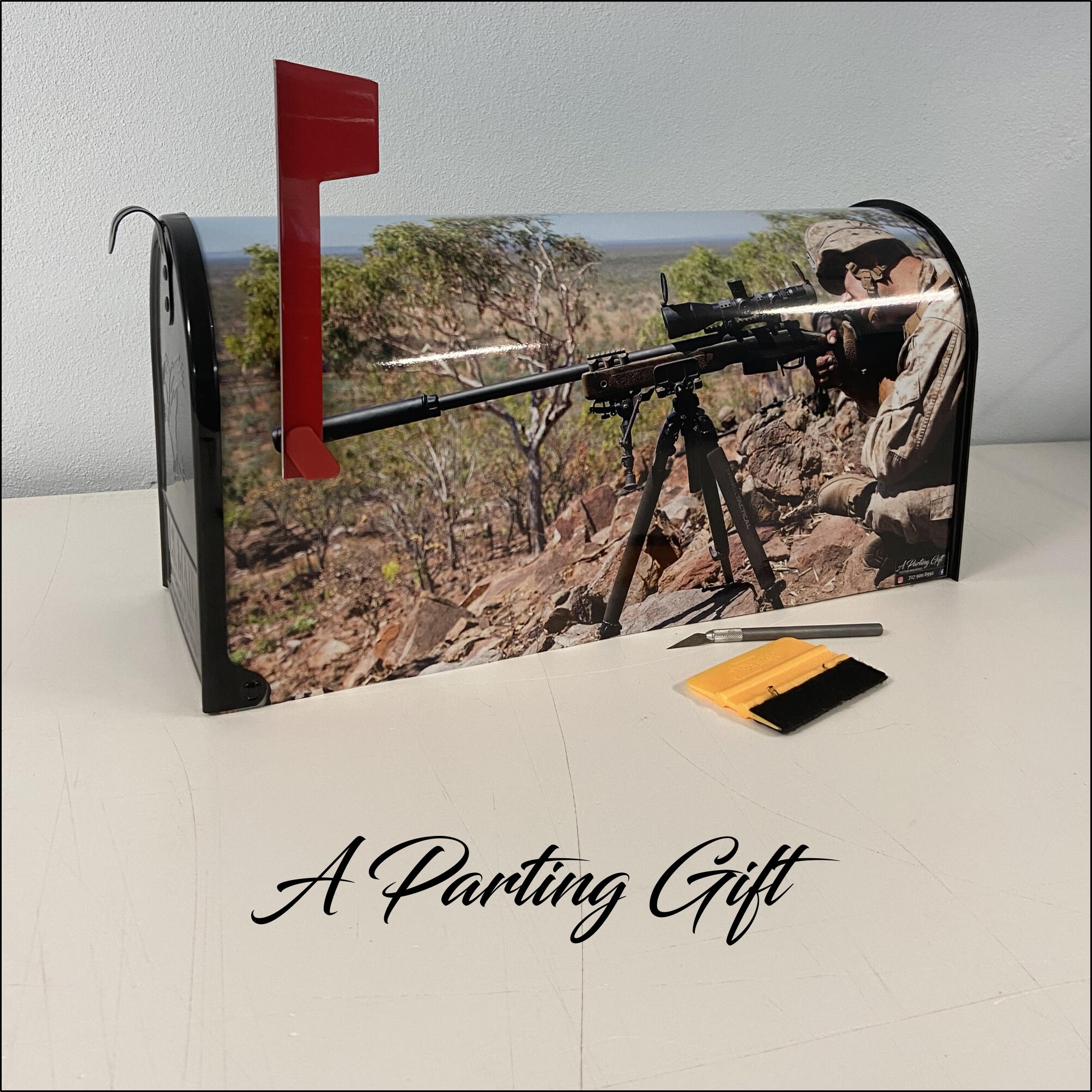 Custom Mailboxes by A PARTING GIFT Military Etsy