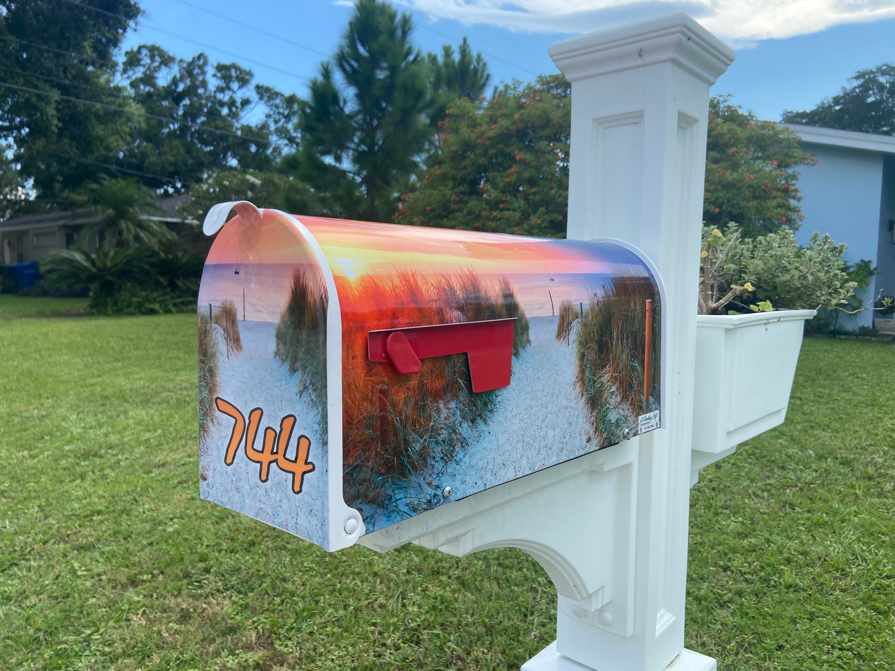 Custom Mailboxes with contemporary and traditional designs. Etsy