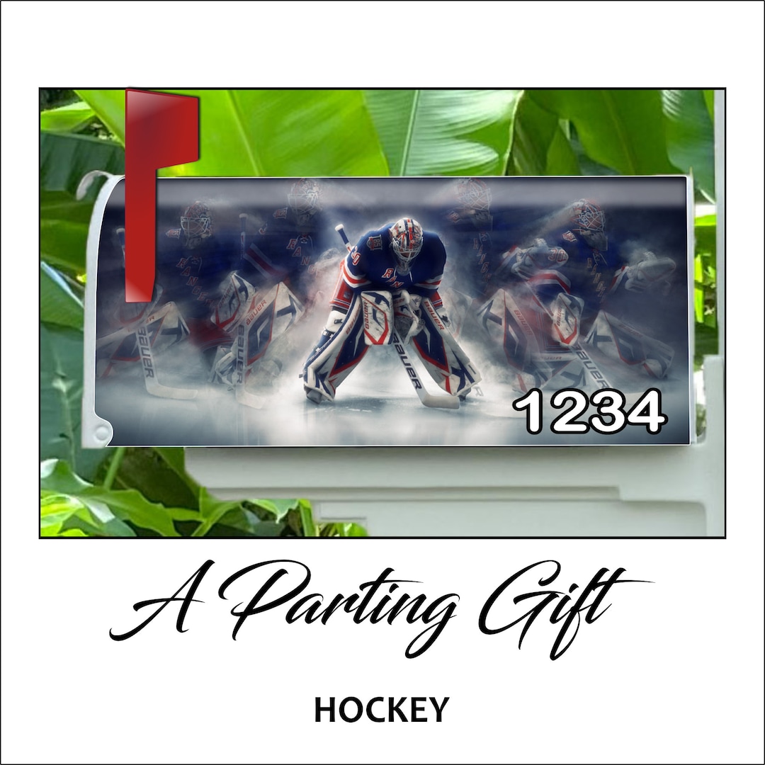 Ice Hockey Custom Mailboxes Fathers Day Gift Gift for Her Etsy