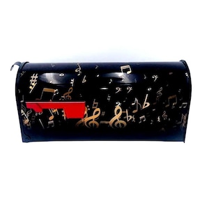 Musical Custom Mailbox gift for Mom and Dad, gift for musicians