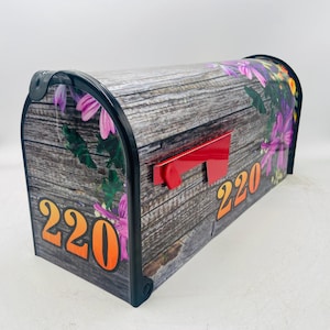 Custom Flower Mailbox: Personalized Valentines Gift