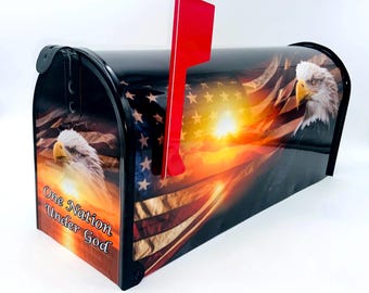 Patriotic Eagle Mailbox: Liberty and luxury