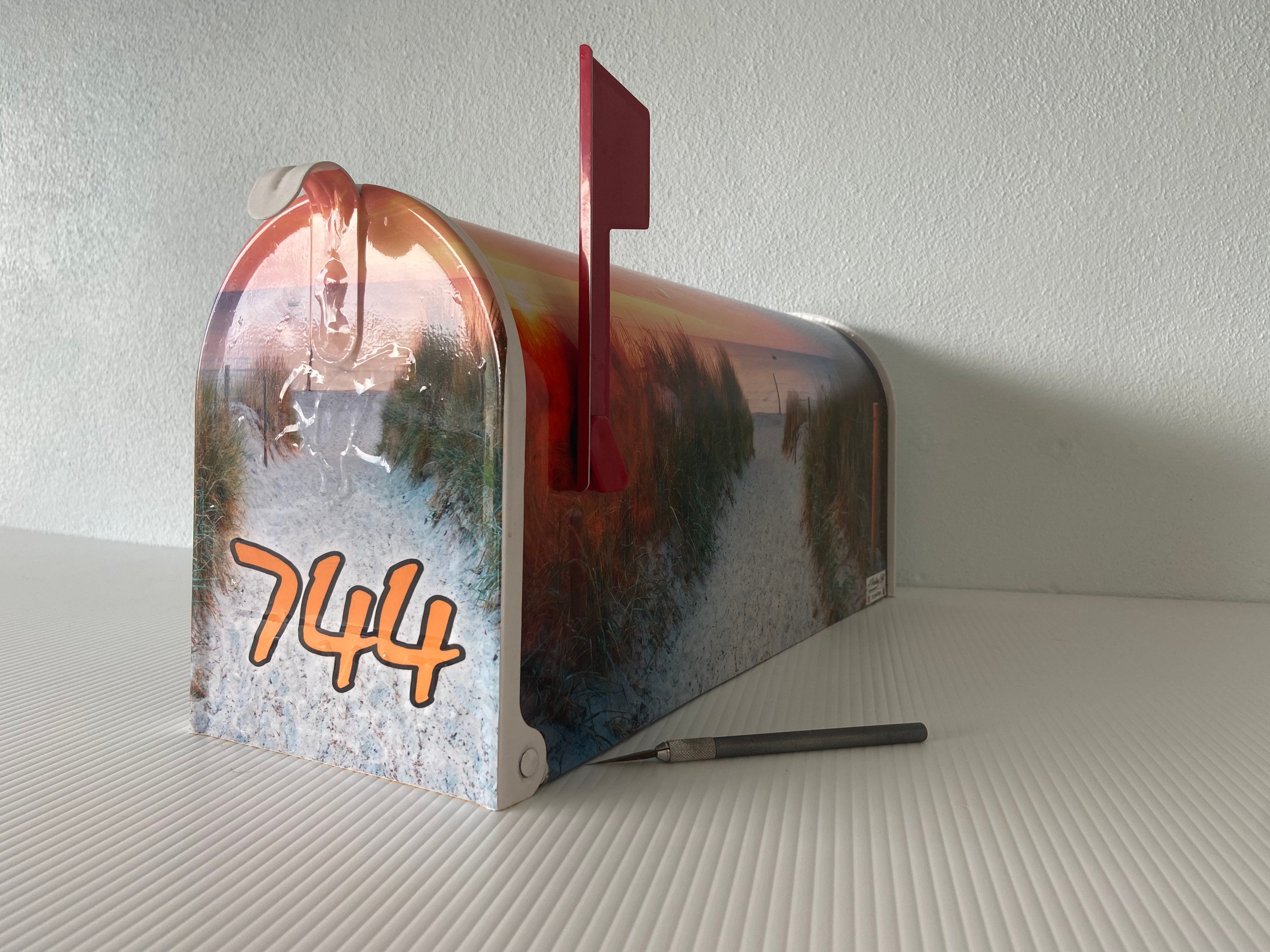Custom Mailboxes with contemporary and traditional designs. Etsy