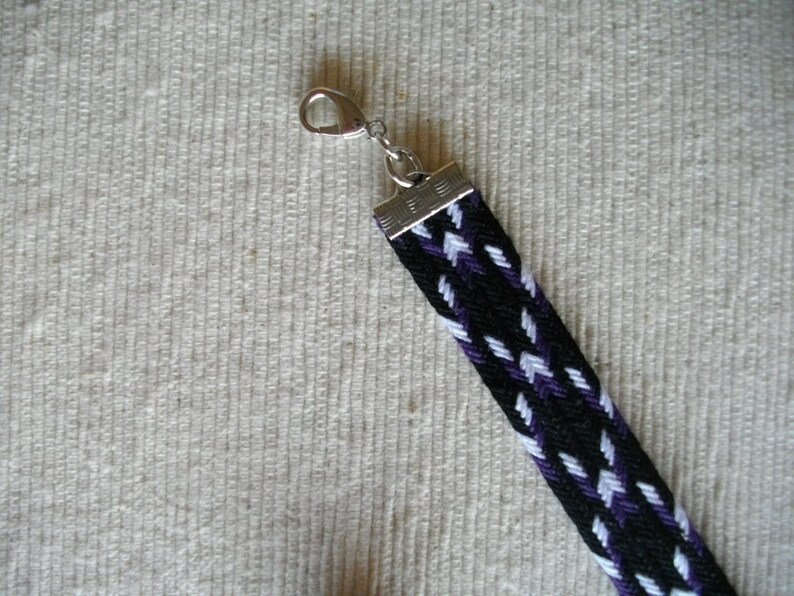 Japanese Kumihimo Bracelet BLACK Armband Men Japanese Etsy