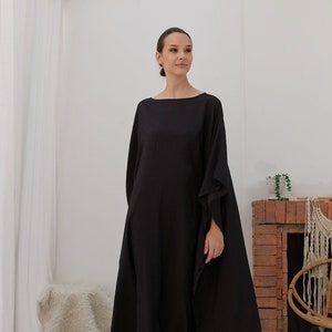 martini olive green bridesmaid dresses La Femme Women's Elegant Jersey Gown with Ruffle Slit Detail - Red main image 0