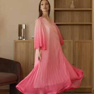 chinese dress ladies Chambray Maxi Dress