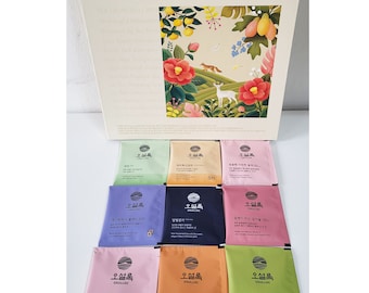 OSULLOC Jeju Island Secret Tea Story / 9 Different Kinds of Tea x 3EA Each / High Quality Premium From Korea
