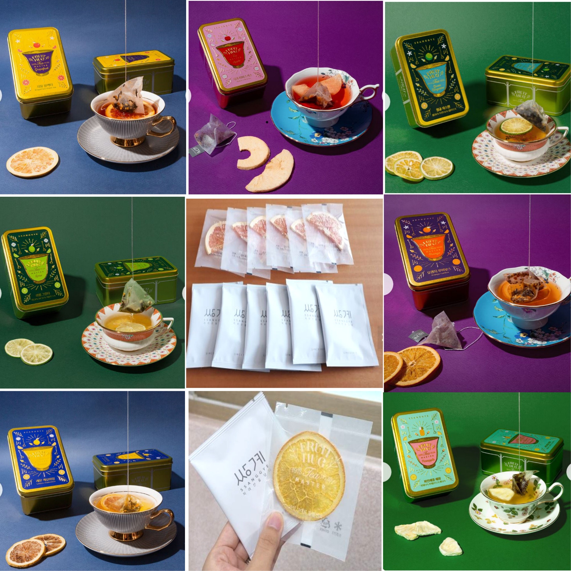 双渓フルーツハグ缶 ドライフルーツチップ入り贅沢ティー K-Food