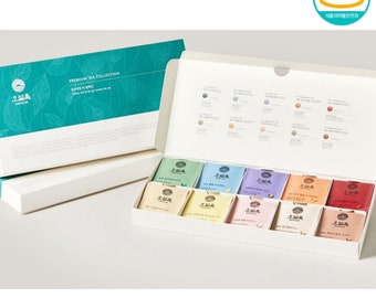 OSULLOC Jeju Master Blended Premium Tea Collection 10 Flavors x 4EA (40Packs) / Tea lover / Gift for Mothers, Girlfriends / Gift for her