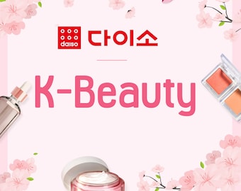 Boîte mystère de soins de la peau Daiso K-Beauty of Korea/Cadeau spécial économique Valeur sincère pour elle, ses petites amies, ses mères et vous-même